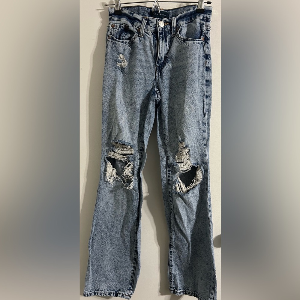 Aeropostale boyfriend flare. Size 00